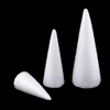 9-Pack Foam Cone Foam Materials Paint Decorative Styrofoam Cone for
