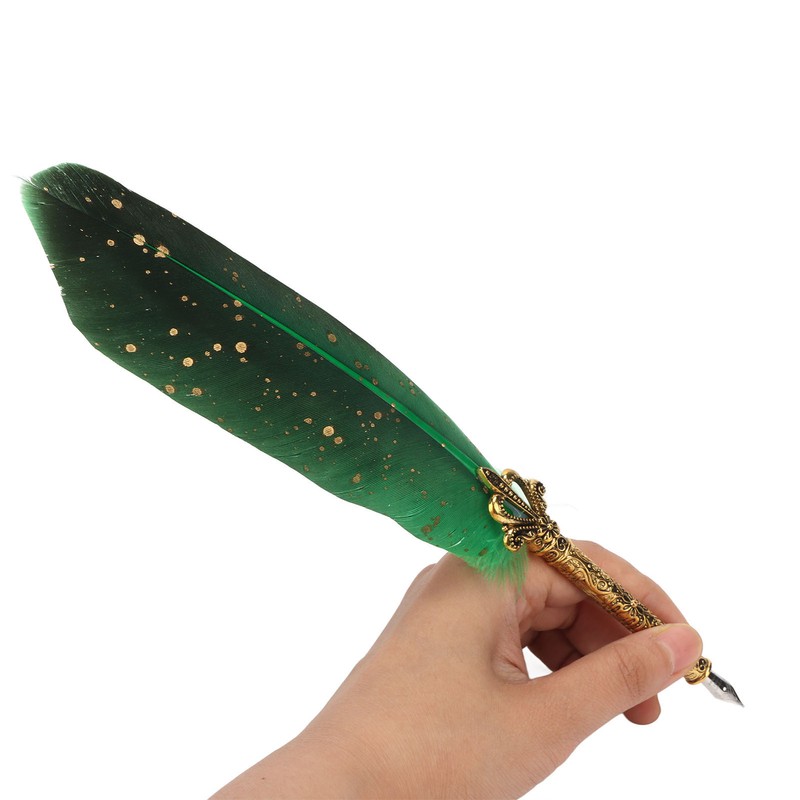 Quill Pen Set Retro Elegant Exquisite Smoothing Writing Multiple Replacement