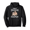 Tiny Dragon Keeper Leopard Gecko Lover Lizard Reptile Pullover Hoodie