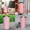 Hidranur Termo Taza Vaso Con Tapa Para Bebida Fría Y