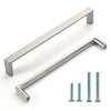 KNOKLOCK 10 Pack 6.3 Inch(160mm) Kitchen Cabinet Handles Brushed Satin