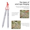 Boundless Voyage Outdoors Titanium Tent Stakes Pegs Camping Anchor Tent