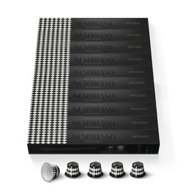 NESPRESSO Original Paris Arabica & Robusta Coffee Medium Roast Ideal for Espresso Compatible with Original Capsule Machines 100 Coffee Capsules