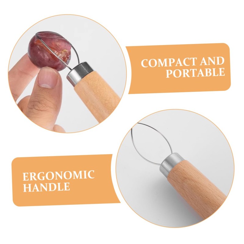 iplusmile Double Ended Grape Peeler Mini Portable Fruit Skin Remover