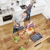 oridom Expandable Bamboo Kitchen Drawer Organizer for Cutlery and Utensils,