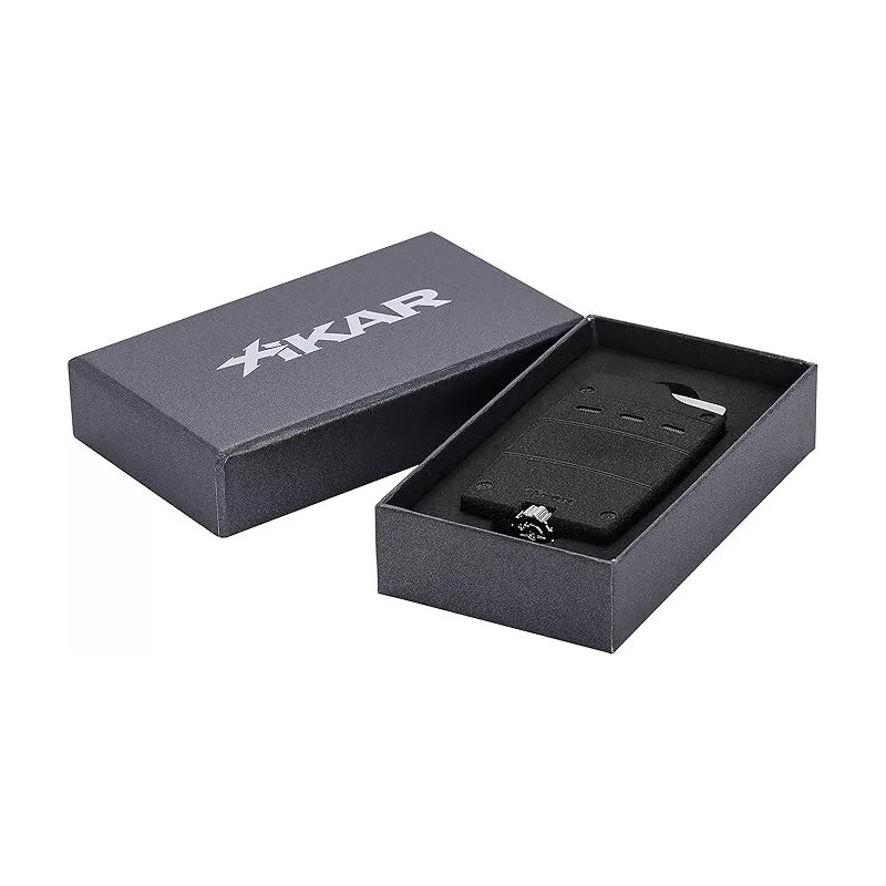 Xikar Ultra Mag Single Jet Cigar Lighter, Magnetic Metal Body,