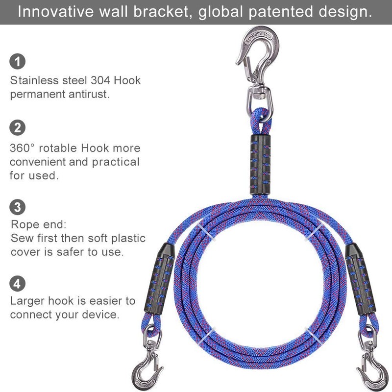 24 ft Heavy Duty Boat Tow Harness, Boat Tow Ropes,