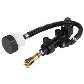 Motorcycle Brake Master Cylinder, Motorcycle Rear Foot Brake Hydraulic Master Cylinder Pump Replacement for GSXR 600 750 1000 1100 1300