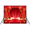 Fmarui Lunar New Year Backdrop 10x8ft Happy Vietnamese Chinese New