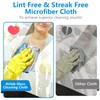 Glass Polishing Cloth Streak Free Miracle Microfiber Cleaning Cloth Lint
