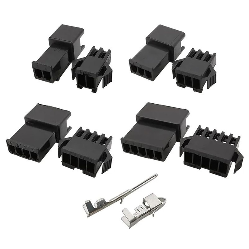 YJRUNFU Connectors Crimp Terminals Wiring Connectors Small Electronic Components 2