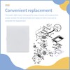 yrjns AP5609551 Light Cover Compatible with Nutone, Broan, Kenmore (S97011813)