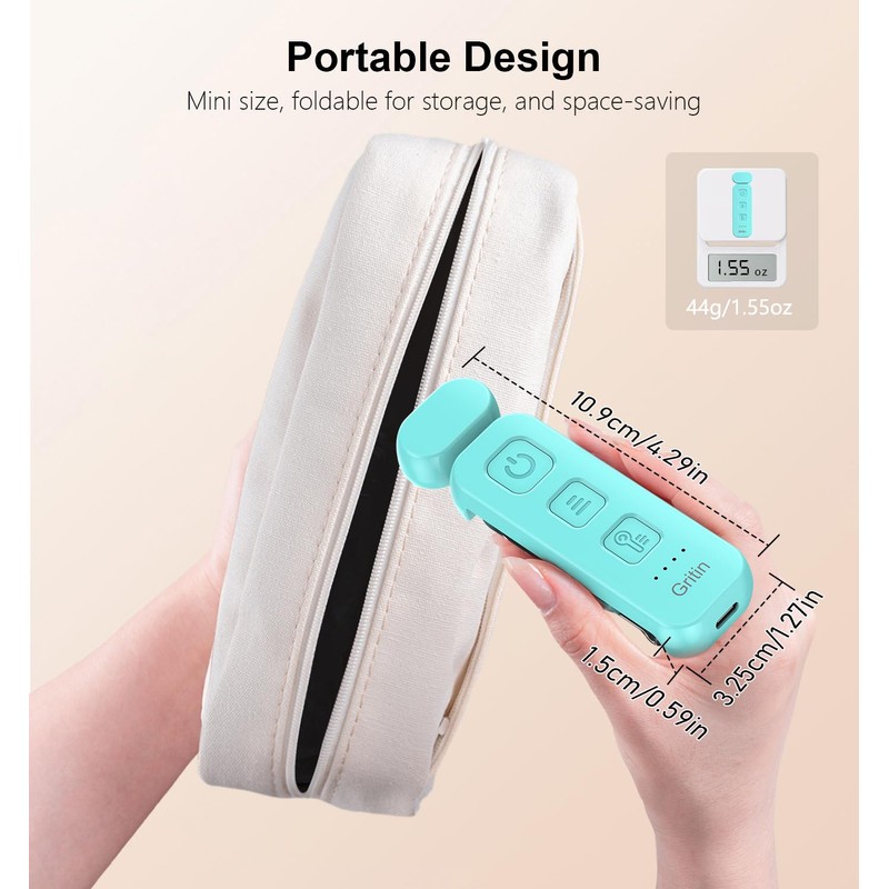 Gritin Reading Light, Rechargeable Book Light for Reading in Bed