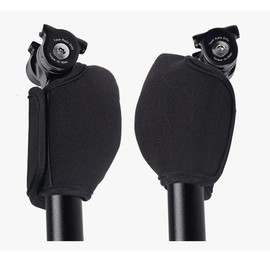 HOUSON Bicycle Seatpost Cover, Nylon Seatpost Protector, Suspension Seatpost Dust Cover, Anti-Pinch Design for Suspension Seatpost