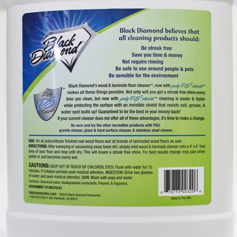 Black Diamond Stoneworks Wood & Laminate Floor Cleaner- Ready to