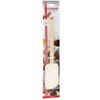 Westmark Teig-/Küchenschaber/Backspachtel, Holz/Naturkautschuk, Woody, Hellbraun/Weiß, 30832270, 27.4 x 5.3 x