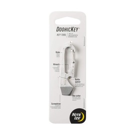 Nite Ize DoohicKey Herramienta llavero múltipledookichkey herramienta llavero multi-herramienta, inoxidable, paqueteck de 1