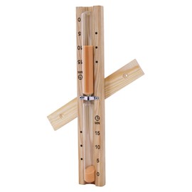 Well Solutions 15 Minutes Coniferous Wood Timer Sauna Clock