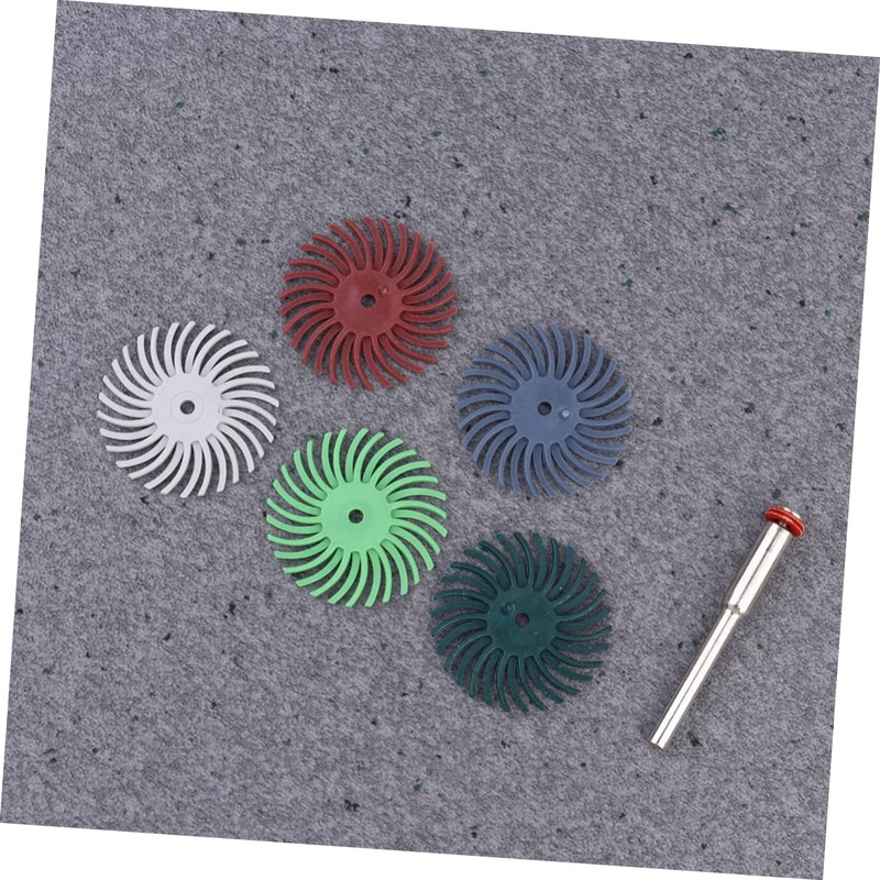 FUNOMOCYA Material 6pcs Rotary Polishing Discs for Narrow Sites Craft