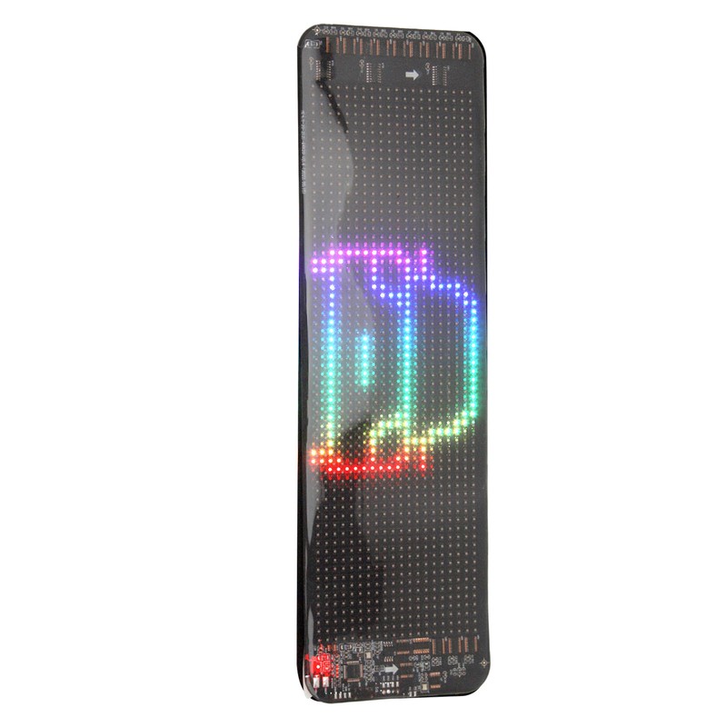 LED Car Sign Flexible Bluetooth App Control Programmable Scrolling Panel