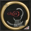 Clipa2-Instant Bag Hanger Collection, Matte Gold, Medium