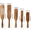 Natural Teak Wood Cookware Set Kitchen Cooking Tools Multifunctional Durable