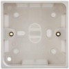 Merriway BH04175 Moulded Surface Pattress Back Box 1-Gang 35mm (1.3/8