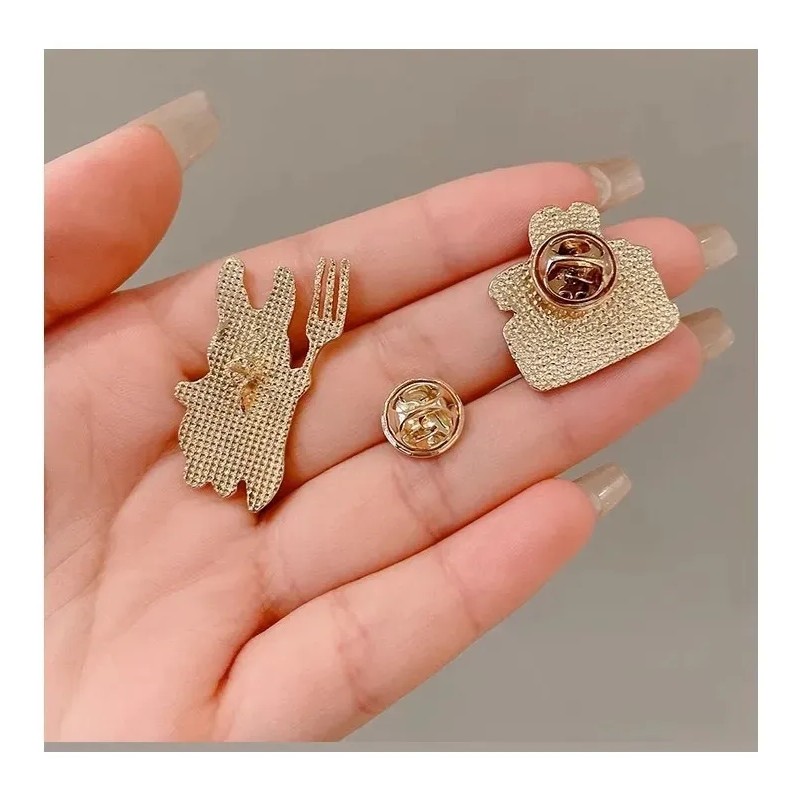 Savefree Paquete 20 Pines Pack Broches Metalicos Pines Kawaii Al