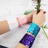 Stylish Stretchy Elastic Arm Sleeves Sequins for Party Costume Women's
