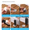 Magnetic Door Stoppers 2 Pack, No Drilling Strong Adhesive Door