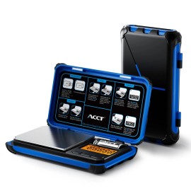 Acct Precision Pocket Scale, 200gx0.01g Jewelry gram Scale, Digital Food Scale wit...