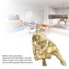 Wall Street Copper Bull Brass Animal Statue Artwork Desktop Decoration