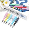 【P206】5pcs Beadable Pens pearl flower shape:_SL304005