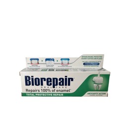 Biorepair Biorepair: "Total Protective Repair" Toothpaste with microRepair, New Formula - 2.5 Fluid Ounce (75ml) Tubes (Pack of 2) [ Italian Import ]