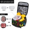 video game Pixel Game Style Dicewords Insulated Lunch Box For