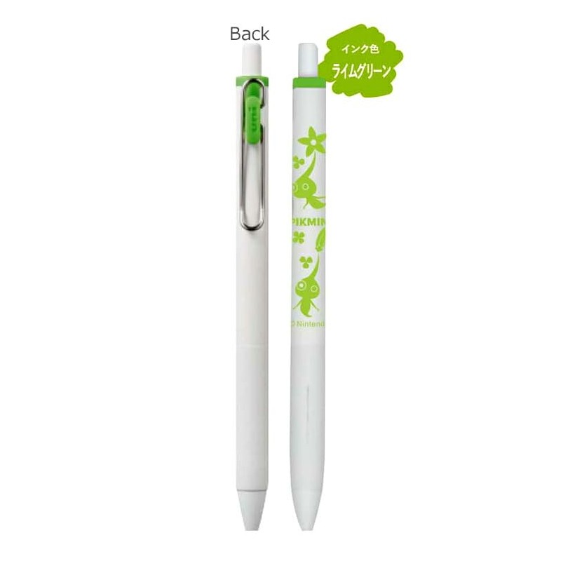 Pikmin Uni-Ball One (9) Hikari Pikmin (Ink Color: Lime Green)
