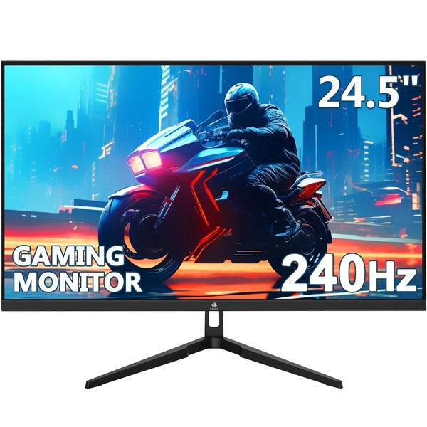 24.5" Gaming Monitor 240Hz, Z-Edge UG25F FHD 1920x1080 Computer Monitor,