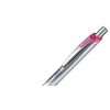 Pentel - Lápiz mecánico Energize, 0,5 mm, plata y rosa