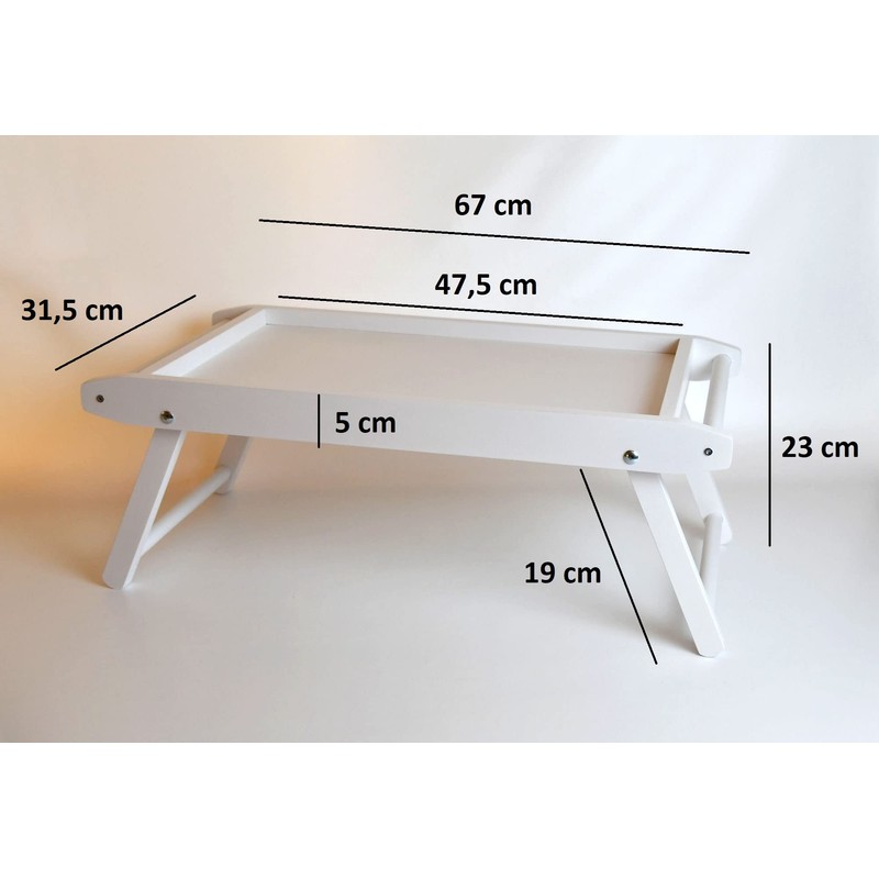 MyBer® PMTC711BI Tray for Fruit Bread Pastry Laptop Notebook Carry