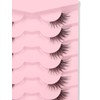 GMAGICTOBO False Eyelashes Natural Cat Eye Half Lashes Fluffy Wispy