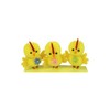 Eurowrap Pack of 3 Felt Easter Chicks – Cute Springtime