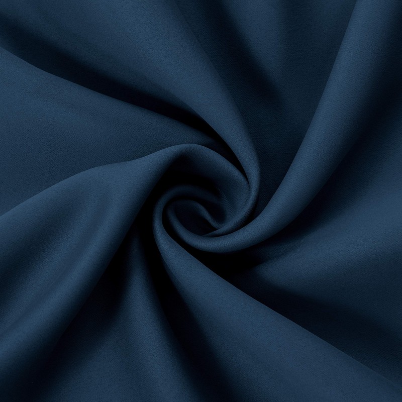 LEMOMO Navy Blue Blackout Curtains/38 x 63 Inch/Set of 2