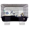 A&E Cage Co. Small Animal Cage Ferret Kit with Tubes,