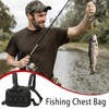 Chest Pack For Men,Oxford Cloth Portable Running Chest Bag 20L