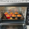 Hacaroa 100 Pcs Aluminum Foil Baking Cups with Dome Lids,