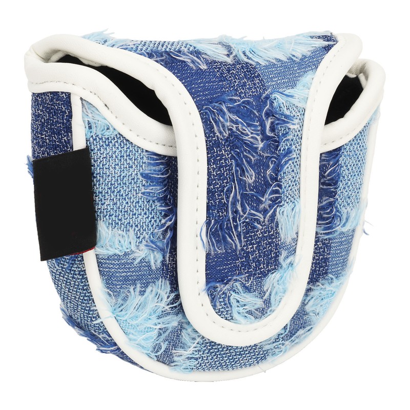 Golf Putter Cover Cute Magnetic Protective Headcover Thickened Fluff Tassels