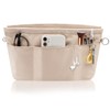 SUPRBIRD Handbag Organiser Nylon, Bag in Bag Organiser, Bag Organiser
