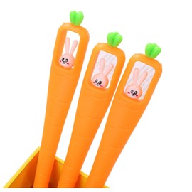 TTOA - 5 Pcs Bunny Pens | Cute Rabbit Pen | Kawaii Stationery | Carrot Pen | Easter Gift | Party Bag Filler | Teacher Award | Stocking Fillers