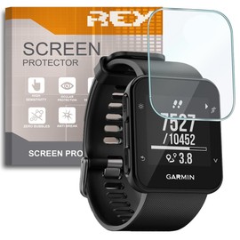 ELECTRÓNICA REY Bildschirmschutz aus gehärtetem Glas für Garmin Forerunner 35 - Forerunner 30, Schutzfolie, Displayschutzfolie 9H+ Härte, Anti-Kratzen-Öl-Bläschen