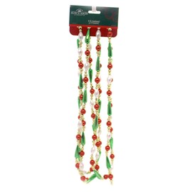 Kurt S. Adler H0262 Garland, Red Green